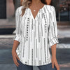 【Langærmet】Vintage Afslappet Bluse