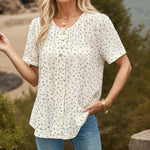 Elegant Afslappet Bluse