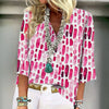 Vintage Afslappet Bluse