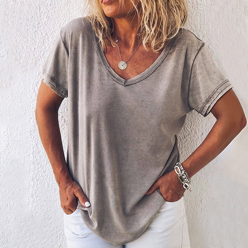 Vintage Bluse Mit Farbverlauf