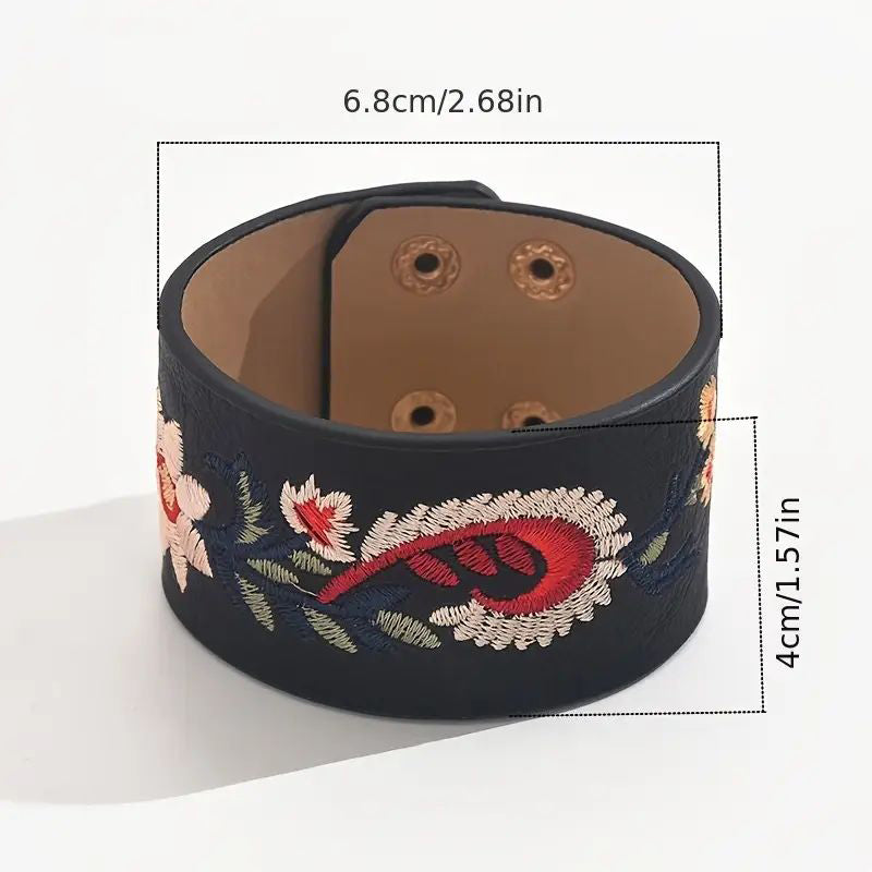 Vintage Boheme Blomsterarmbånd