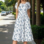 Vintage Blomstret Kjole