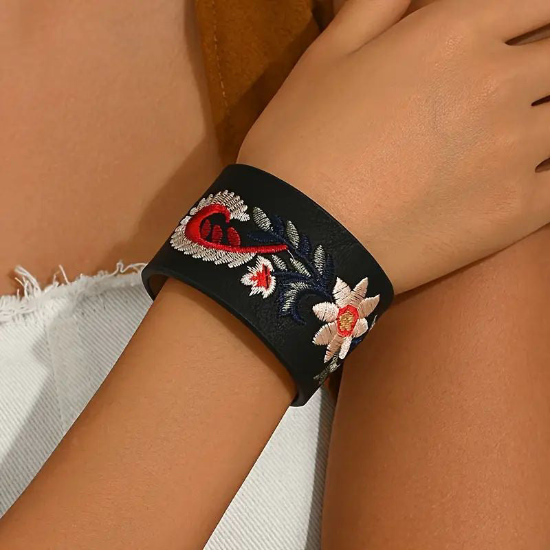 Vintage Boheme Blomsterarmbånd