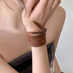 Vintage Læderarmbånd