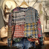 Vintage Farverig Sweatshirt
