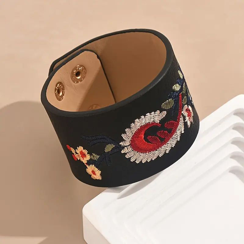 Vintage Boheme Blomsterarmbånd