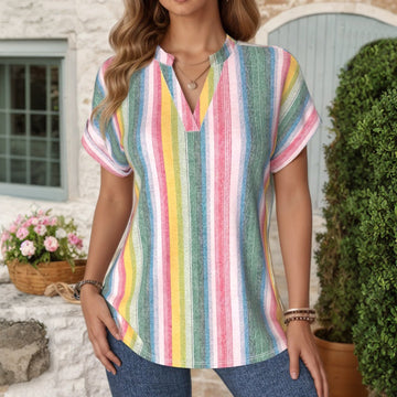 Vintage T-Shirt Mit Blumendruck