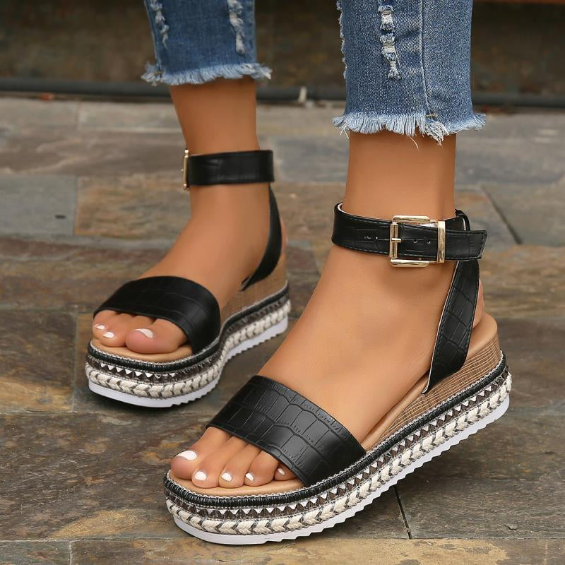 Afslappede Chunky Sål Sandaler