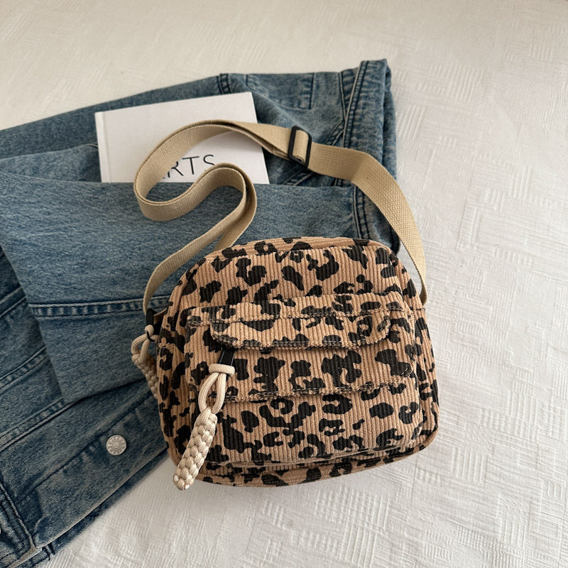 Vintage Leopardtaske