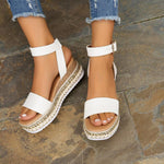 Afslappede Chunky Sål Sandaler