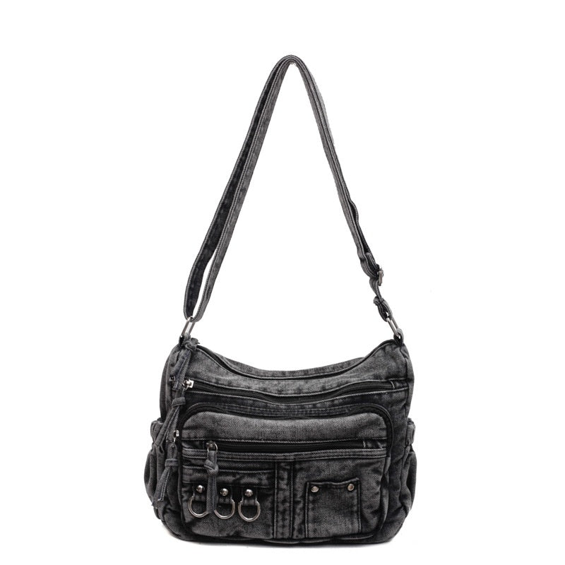 Vintage Afslappet Taske