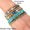Bohemsk Beaded Armbånd