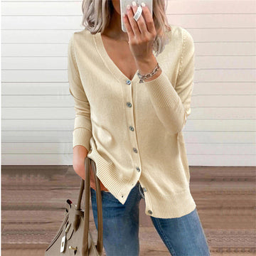Lässige Bluse Mit Blattdruck