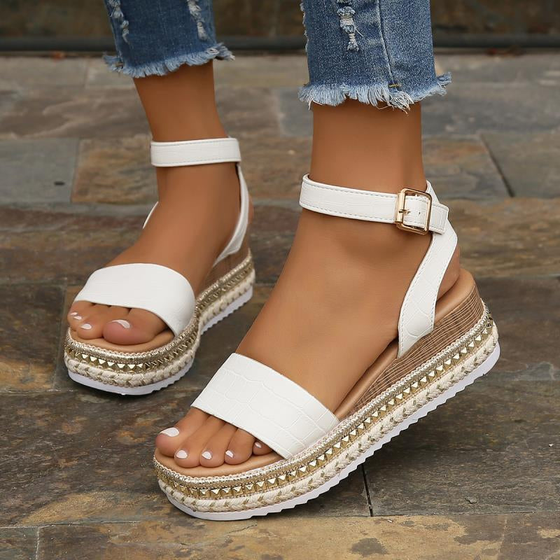 Afslappede Chunky Sål Sandaler