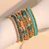 Bohemsk Beaded Armbånd