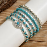 Bohemsk Beaded Armbånd