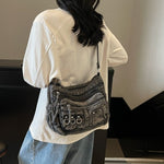 Vintage Afslappet Taske