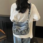 Vintage Afslappet Taske