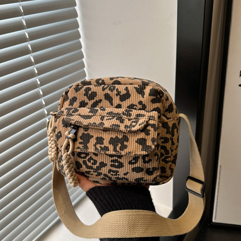 Vintage Leopardtaske