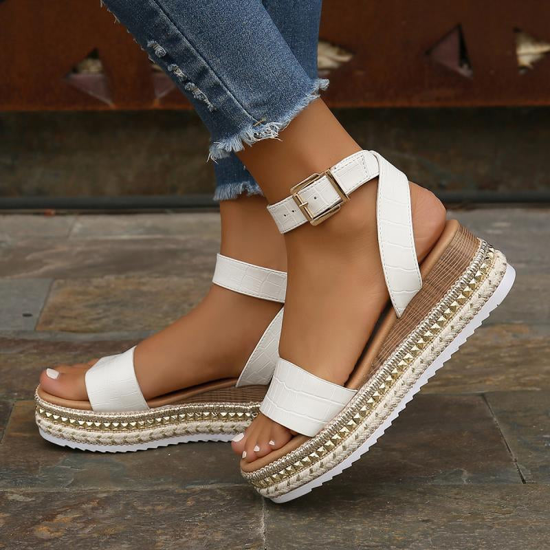 Afslappede Chunky Sål Sandaler