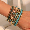 Bohemsk Beaded Armbånd
