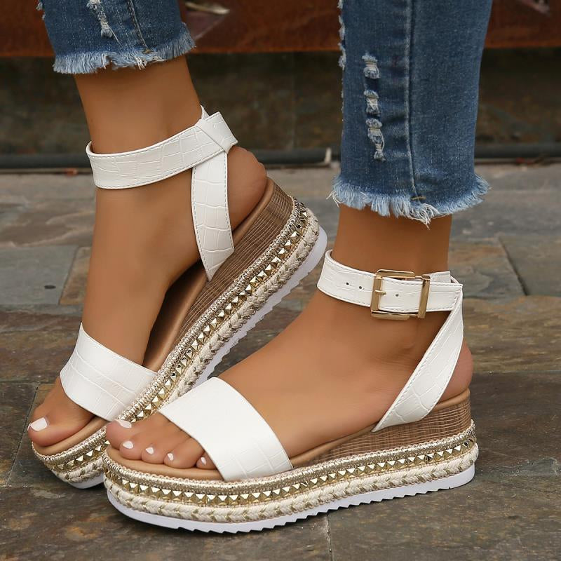 Afslappede Chunky Sål Sandaler