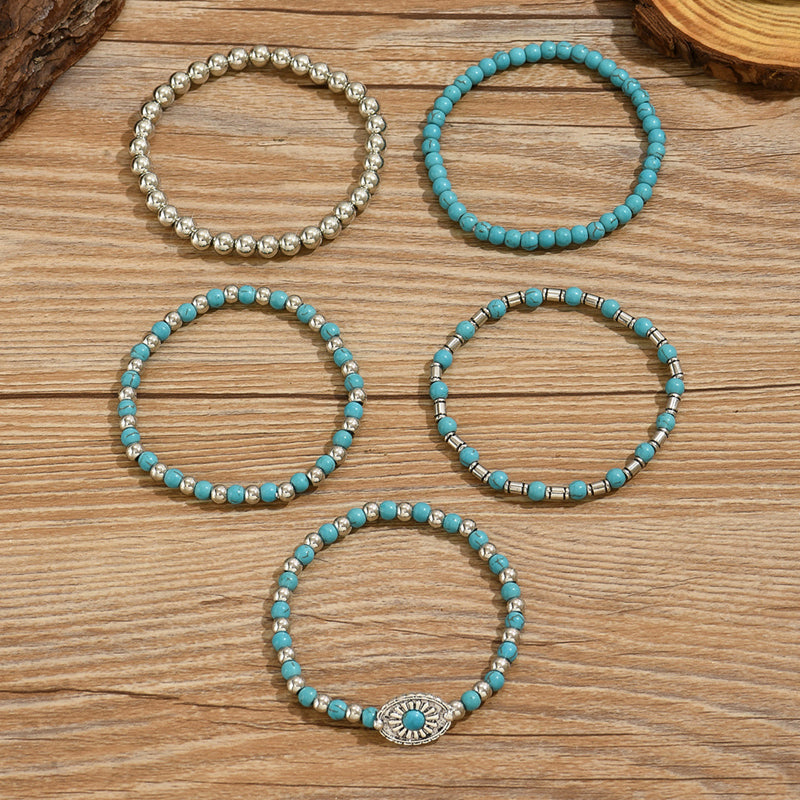 Bohemsk Beaded Armbånd