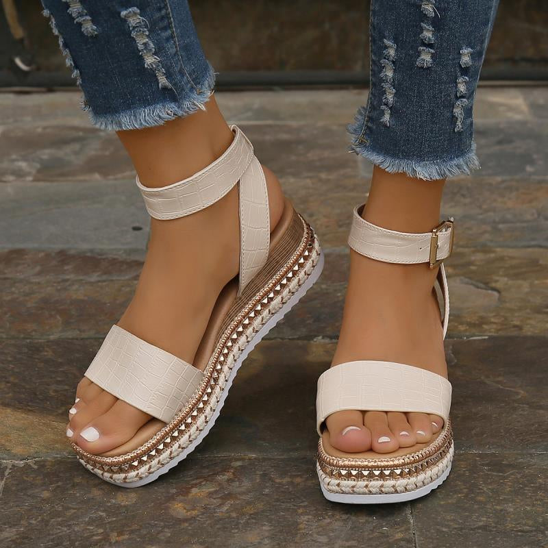 Afslappede Chunky Sål Sandaler