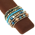Bohemsk Beaded Armbånd