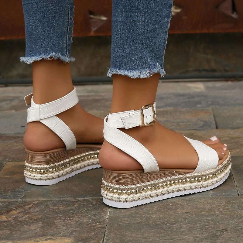 Afslappede Chunky Sål Sandaler