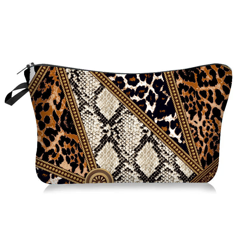 Vintage Leopard Møntpung