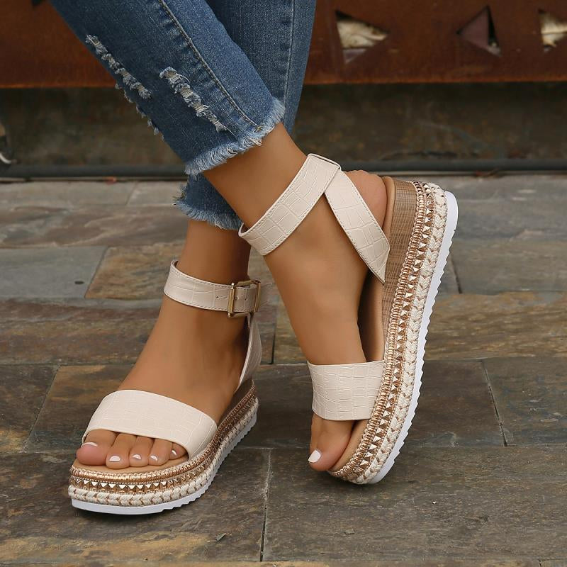 Afslappede Chunky Sål Sandaler