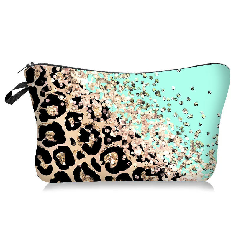 Vintage Leopard Møntpung