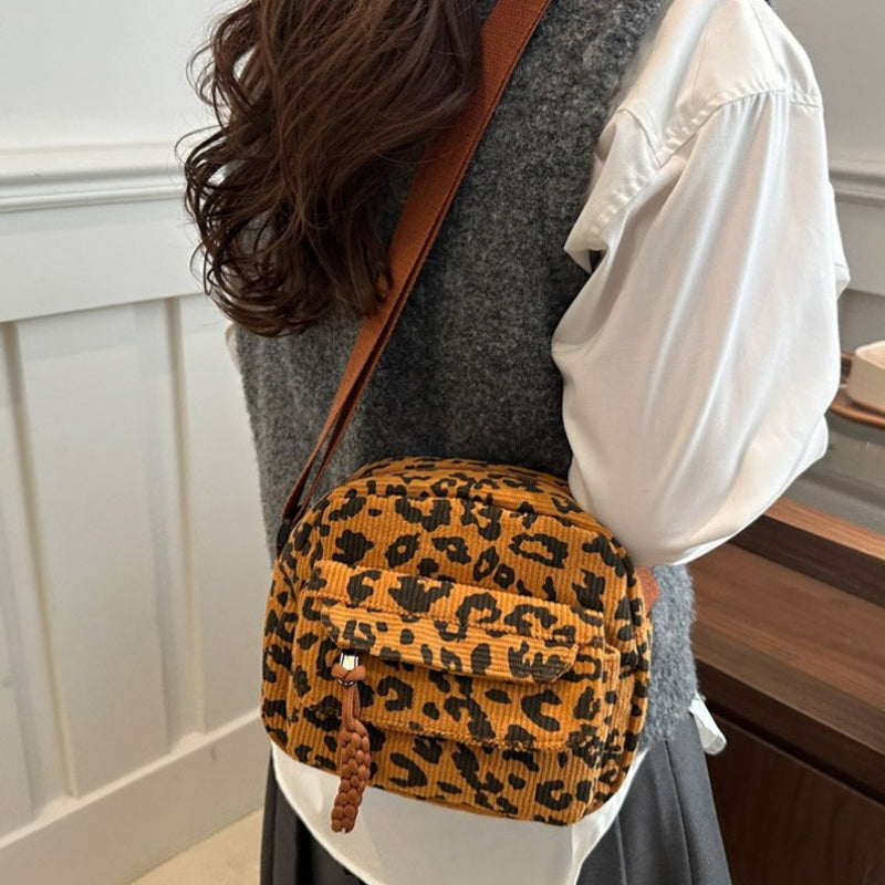 Vintage Leopardtaske