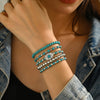 Bohemsk Beaded Armbånd