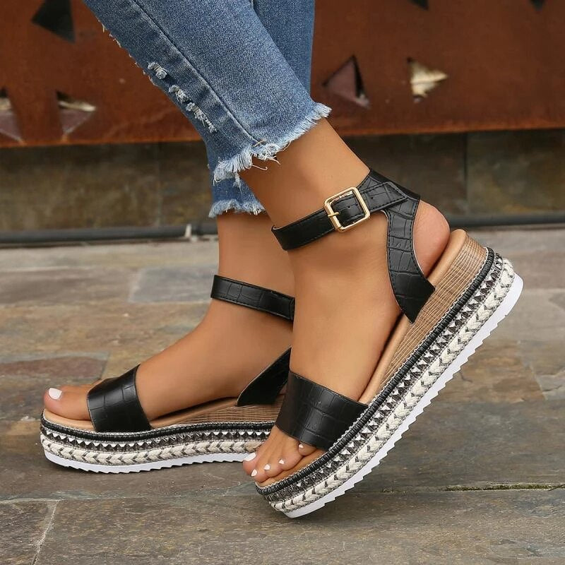 Afslappede Chunky Sål Sandaler