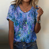 Vintage T-Shirt Med Blomsterprint