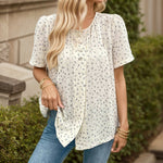 Elegant Afslappet Bluse