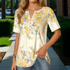 Elegant Bluse Med Blomsterprint