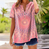 Vintage Afslappet Bluse