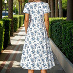 Vintage Blomstret Kjole