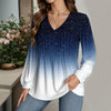 Afslappet Gradient Bluse